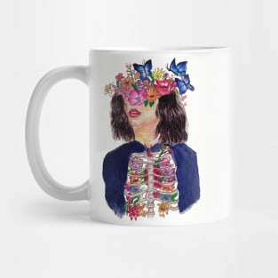 bloom inside out Mug